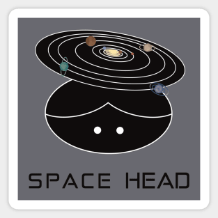 Space Head Sticker